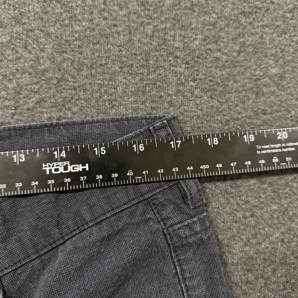 Modern Hugo Boss Maine Regular Fit Pants Mens 35x30 Grey Good Textured Cotton - Picture 5 of 7